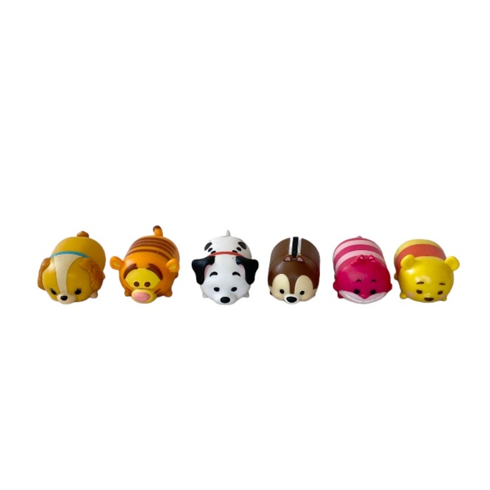 Lot of 6 Disney Tsum Tsum Figures Set